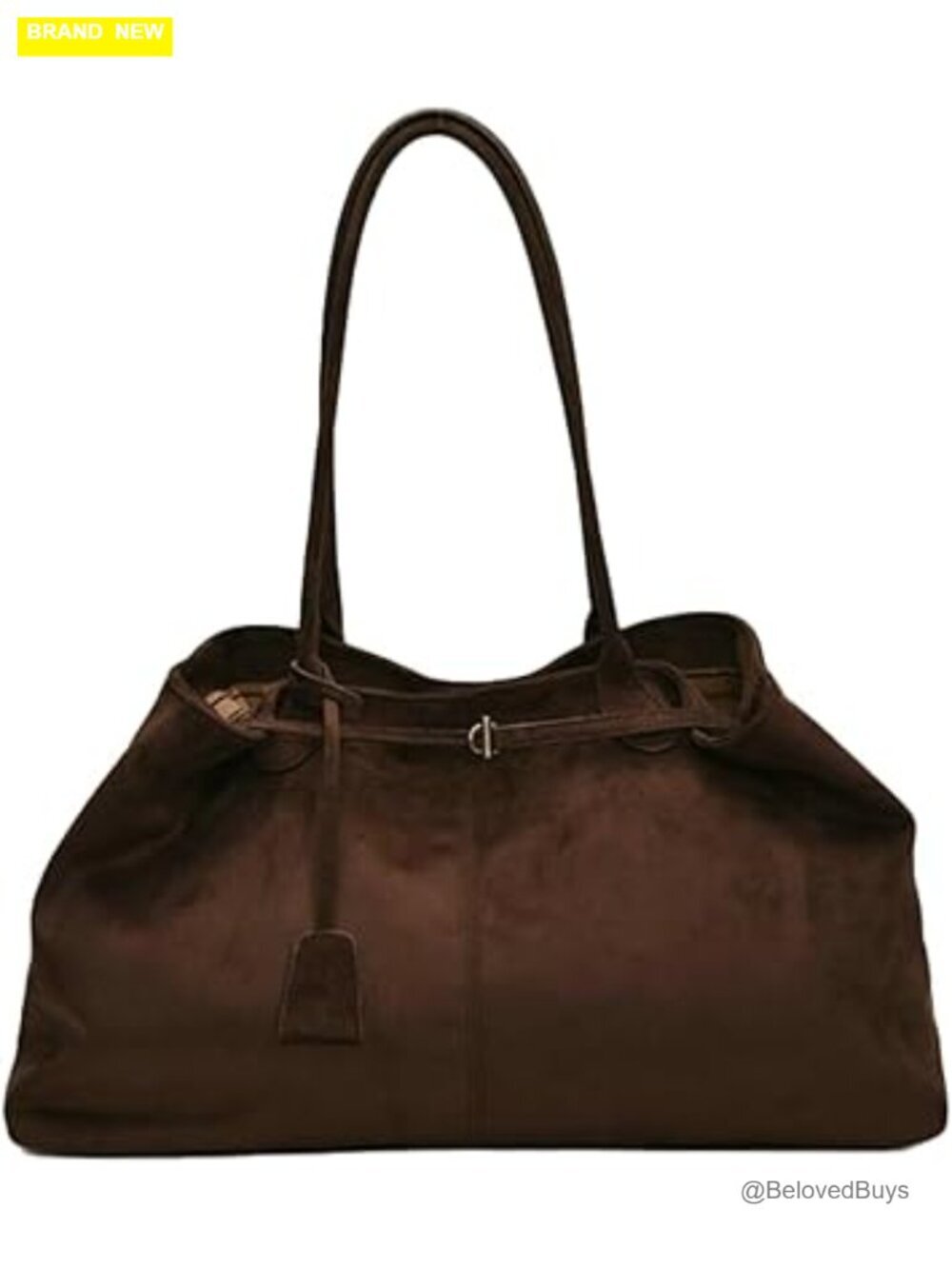 Oversized Suede Tote Handbag Hobo Bag Top Handle Shoulder Purse